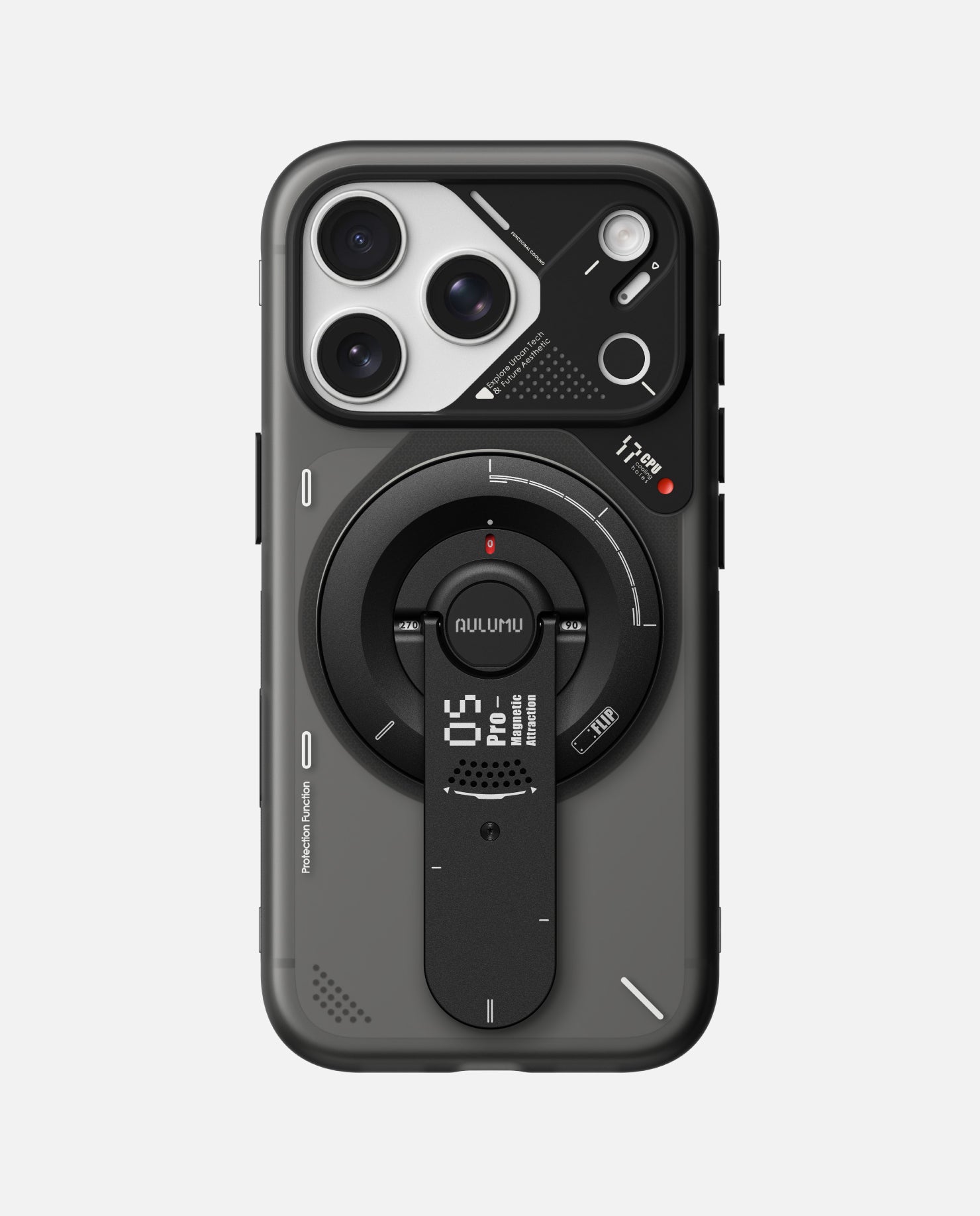 iPhone 17 Pro / Pro Max Frosted Case & G05 Pro Multi-Function Mag Kickstand