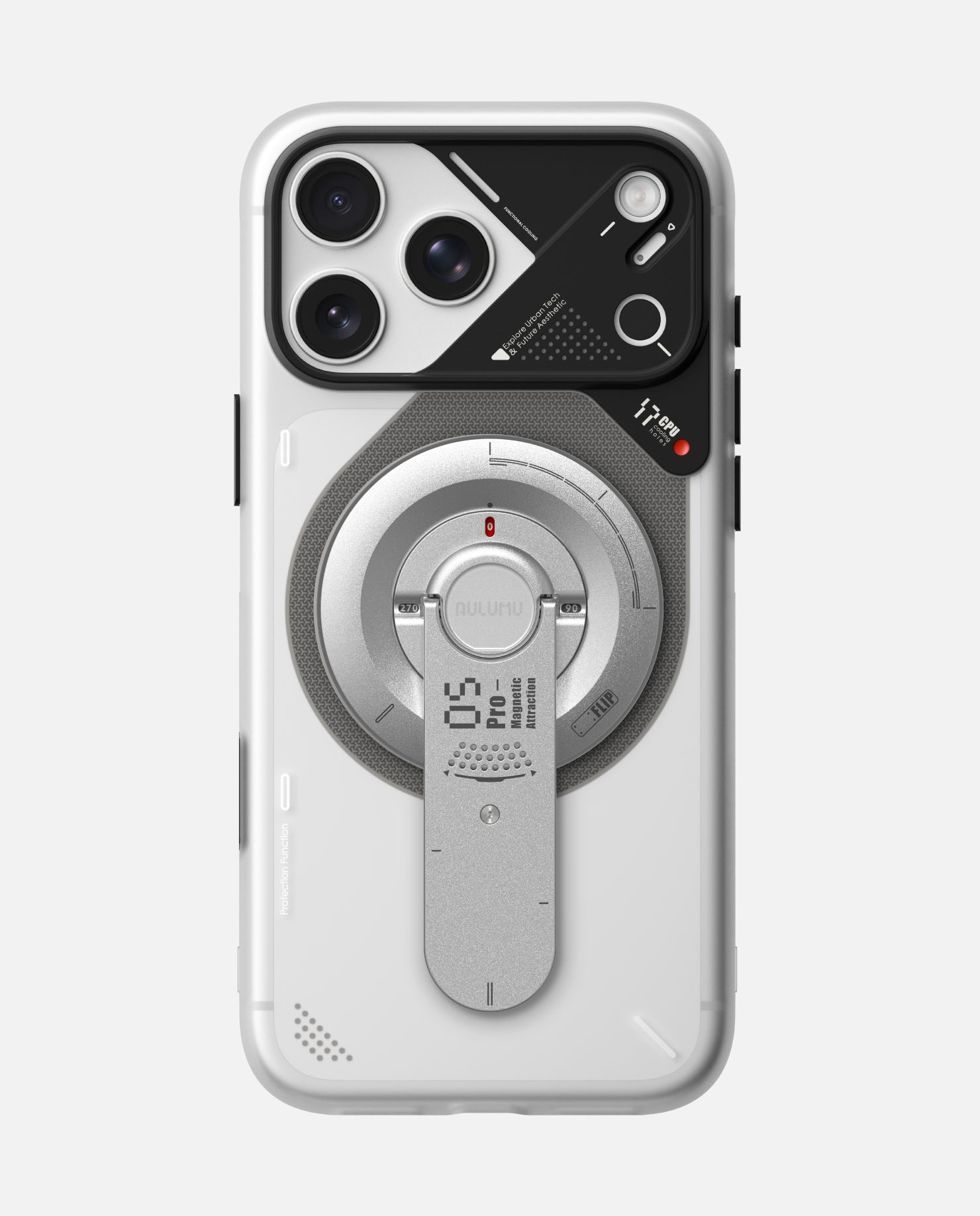 iPhone 17 Pro / Pro Max Frosted Case & G05 Pro Multi-Function Mag Kickstand