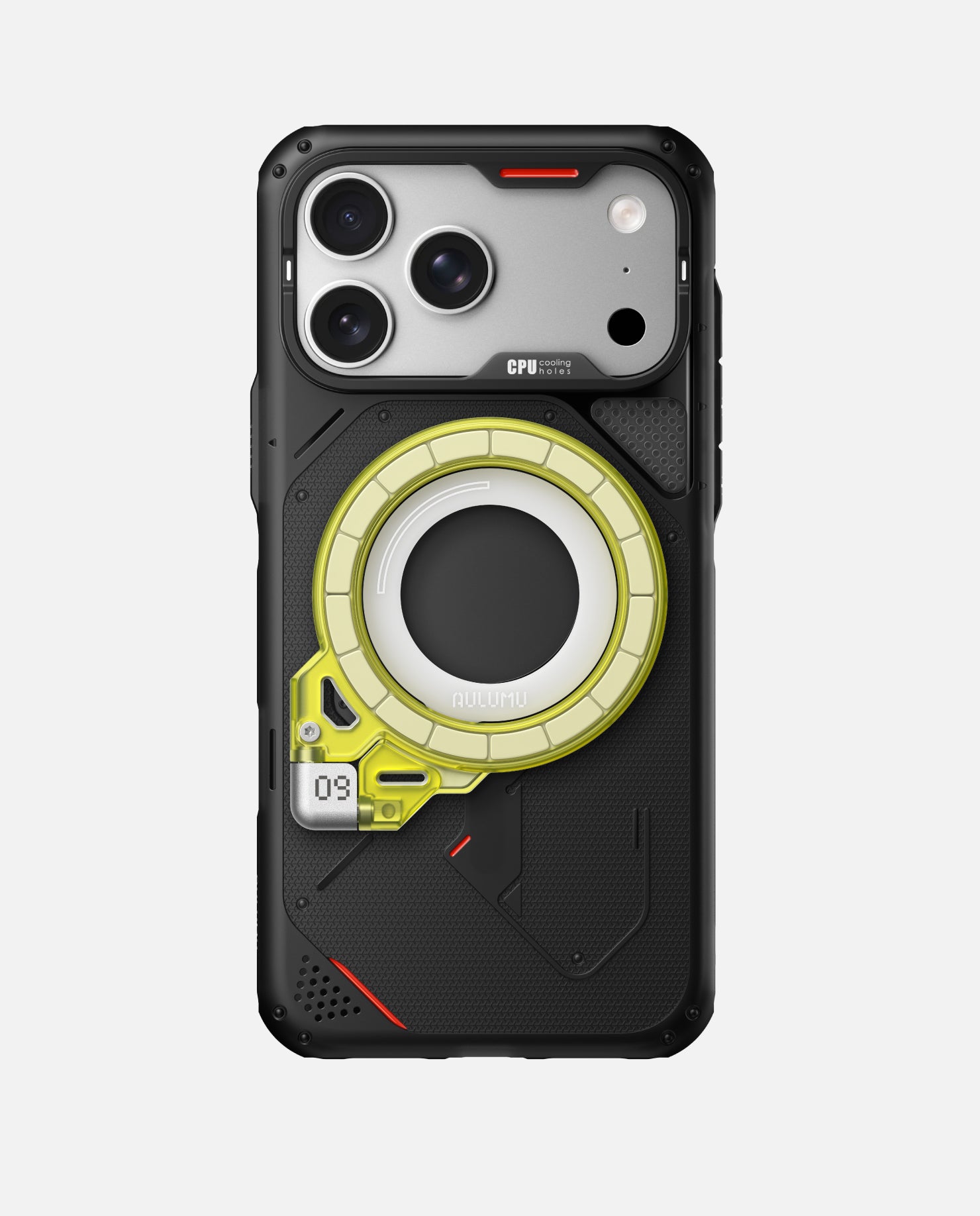 A17 iPhone 17 Series Rugged Outdoor Case & G09 Ghost Infinite 360° Magnetic Stand