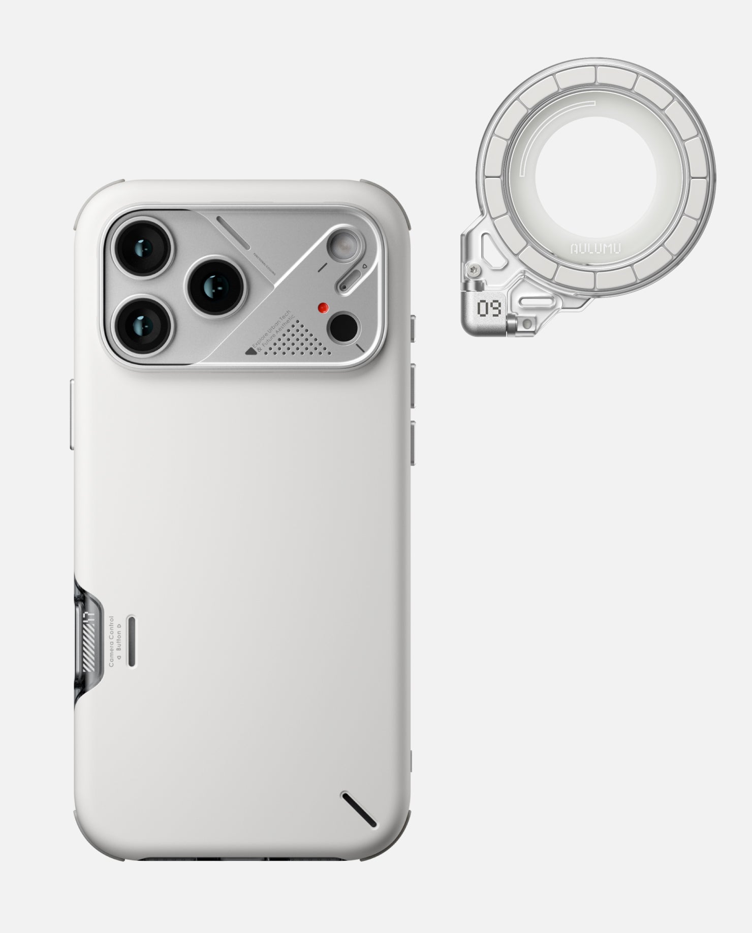 A17 iPhone 17 Series Slim Shockproof Case & G09 Infinite 360° Magnetic Stand