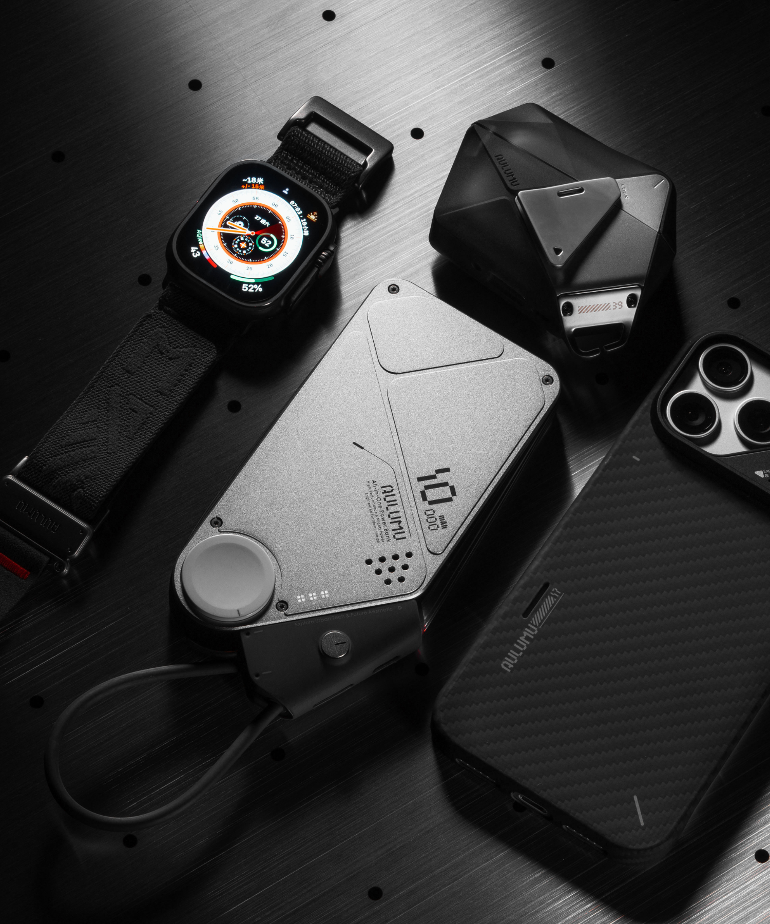 M10 10000mAh Multi-Charging Dual-Mag Power Bank